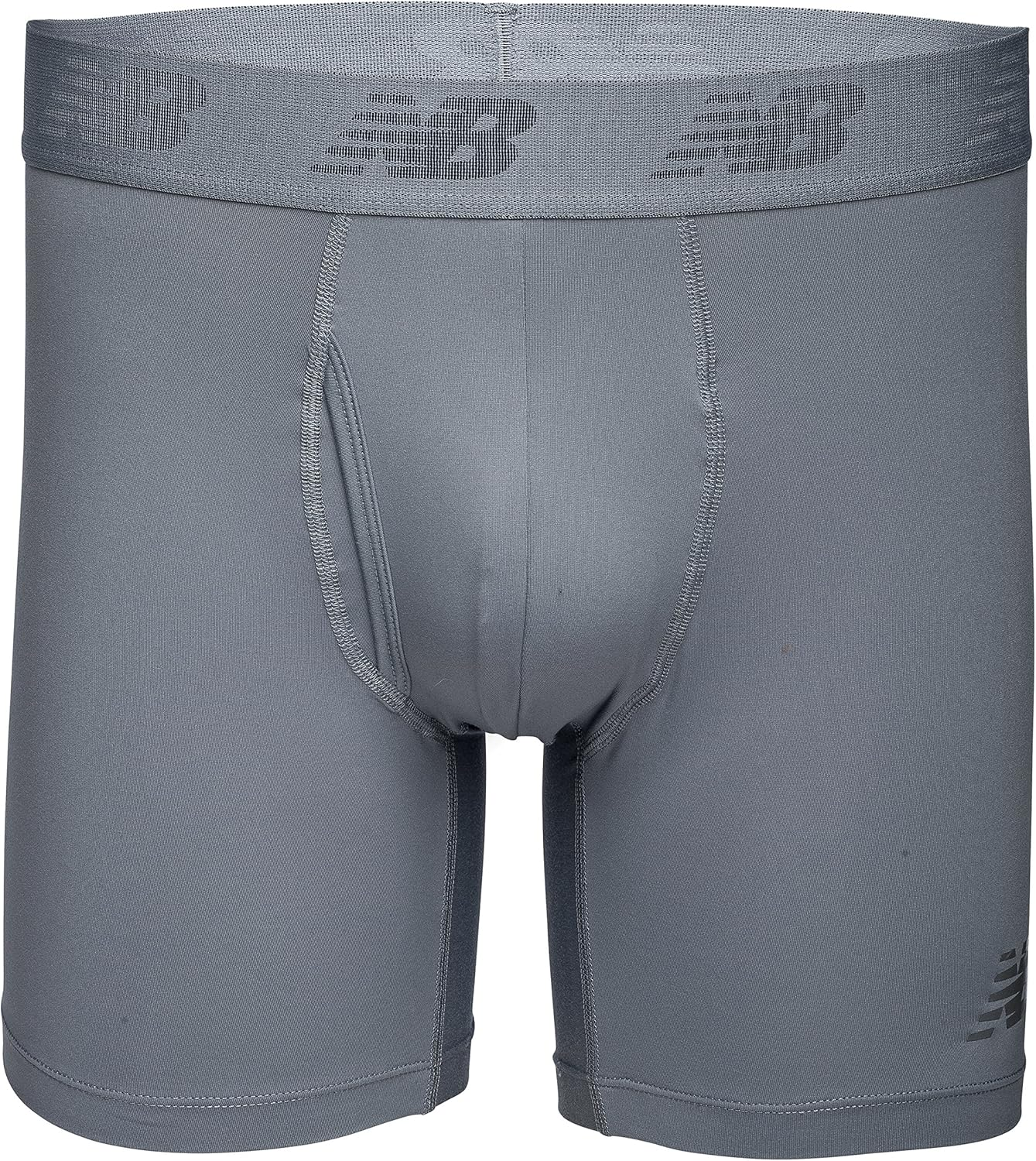Men'S Performance Boxer Briefs with Fly, Breathable Stretch Underwear, Moisture Wicking, Soft Waistband (3 Pack)
