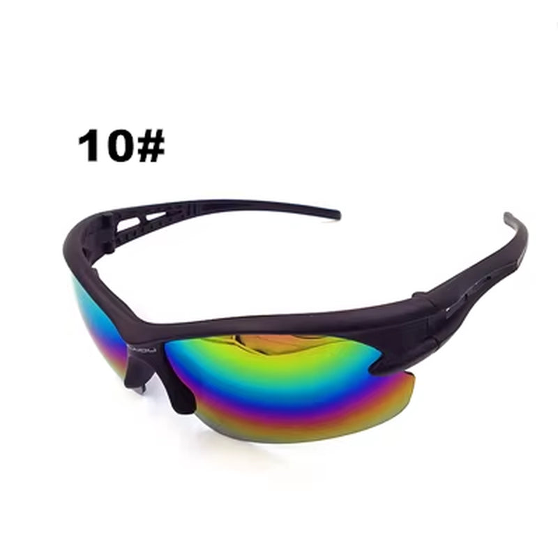 Brand Best Seller Men Women Cycling Glasses Bicycle Sun Glasses Bike Eyewear Ski Goggles Sports Sunglasses Gafas Ciclismo