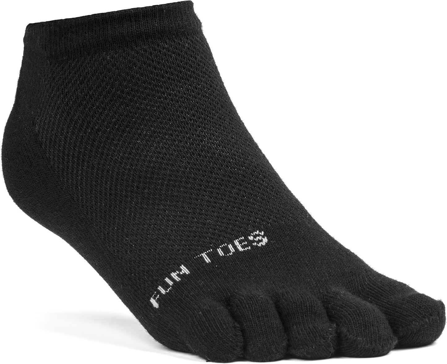Women'S Cotton Toe Socks-Barefoot Running- Breathable- 6 Pairs Pack-Size 9-11 Lightweight