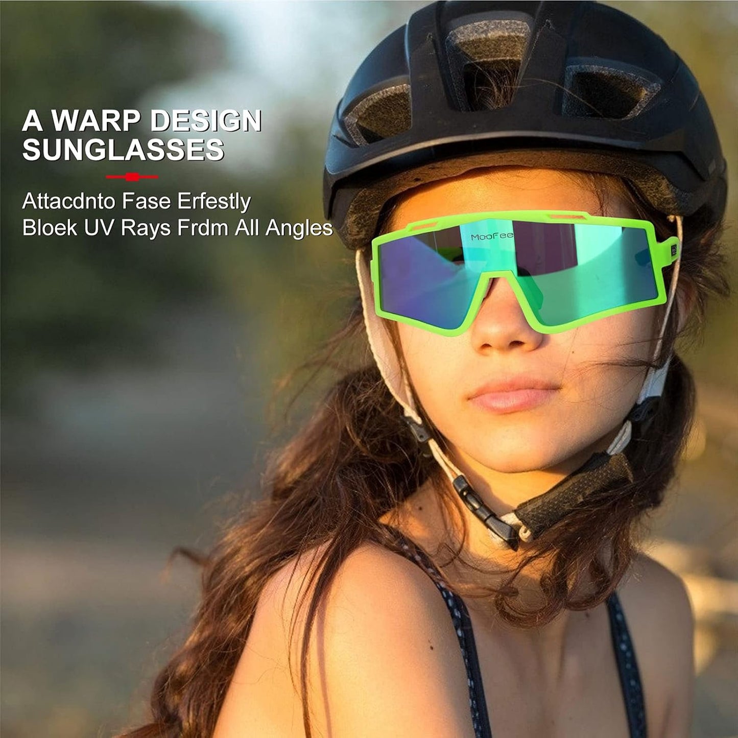 Cycling Glasses Sports Polarized Sunglasses for Men Women Riding Fishing Golf Baseball Running Glasses