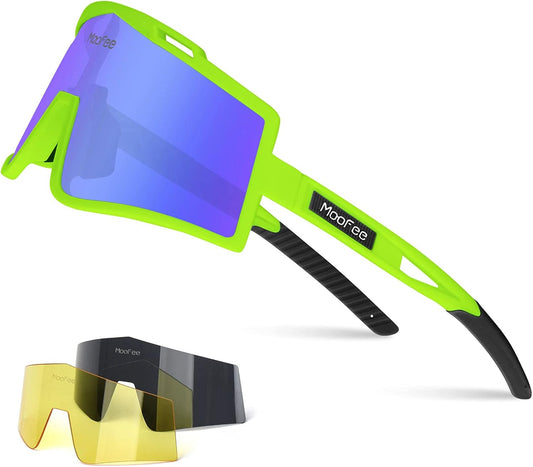 Cycling Glasses Sports Polarized Sunglasses for Men Women Riding Fishing Golf Baseball Running Glasses